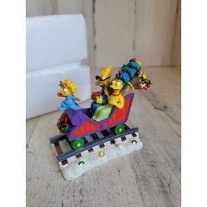 Hamilton Simpsons All aboard for the holidays train Marge Maggie Xmas figure